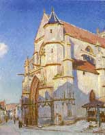 The Church at Moret